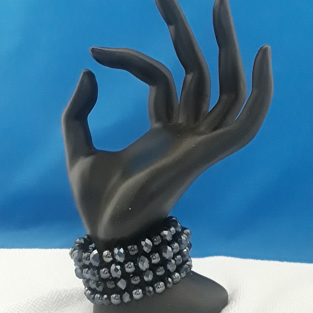 Handcrafted wrap bracelet. - Picture 3 of 4